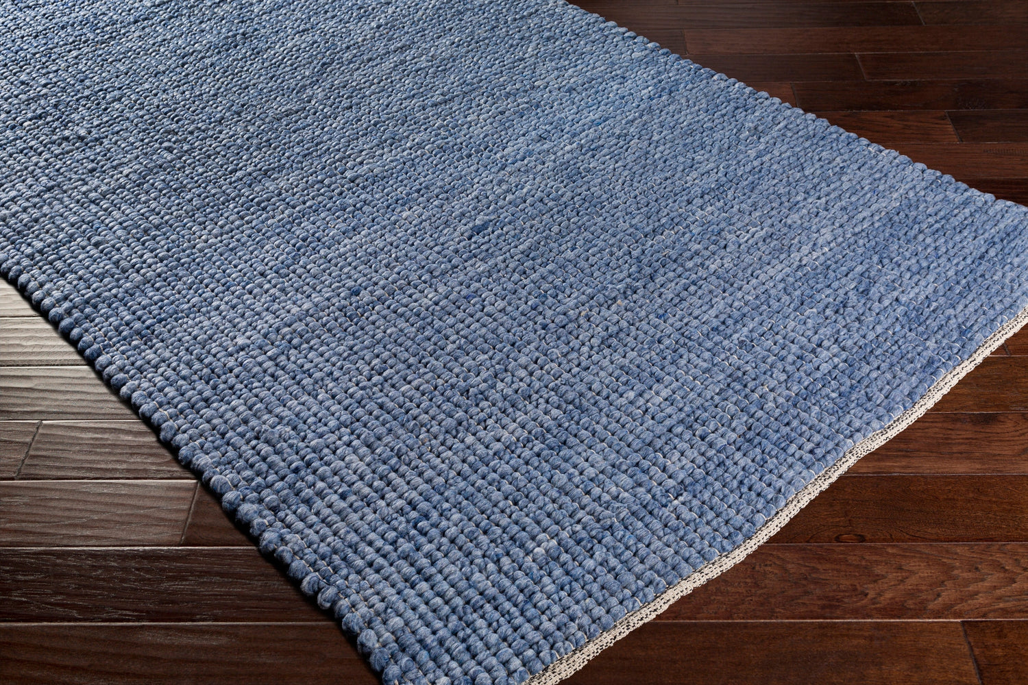 Surya Sierra Srr-2300 Pale Blue, Denim, Dark Blue, Black Rugs.