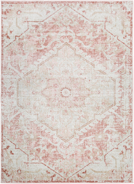 Surya St Tropez Srz-2315 Blush, Rose, Beige, Light Gray Rugs.