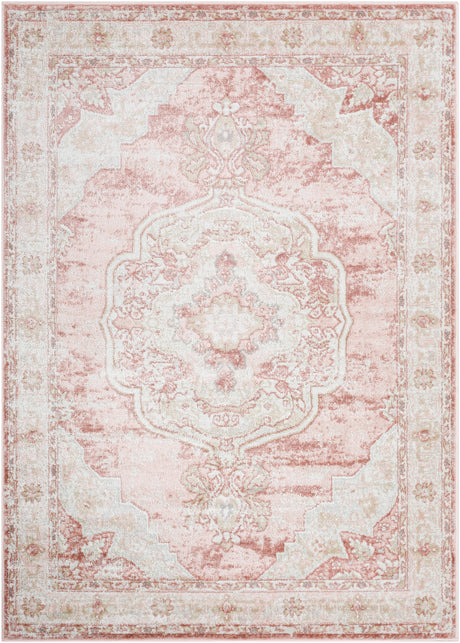 Surya St Tropez Srz-2321 Rose, Blush, Cream, Beige Rugs.