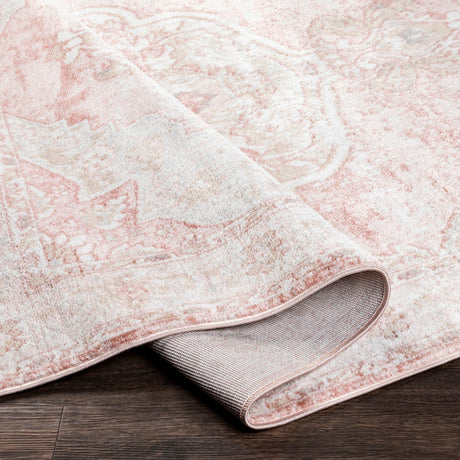 Surya St Tropez Srz-2321 Rose, Blush, Cream, Beige Rugs.