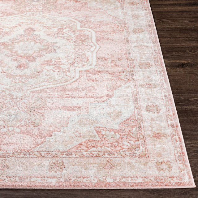 Surya St Tropez Srz-2321 Rose, Blush, Cream, Beige Rugs.