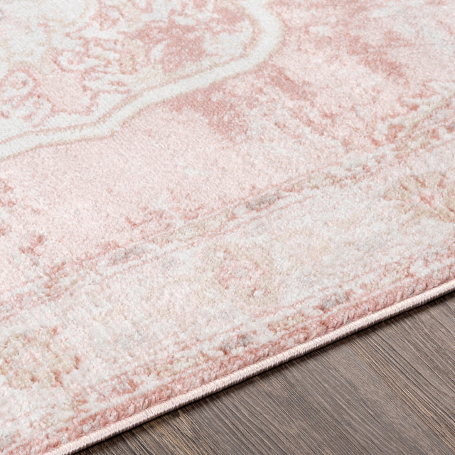 Surya St Tropez Srz-2321 Rose, Blush, Cream, Beige Rugs.