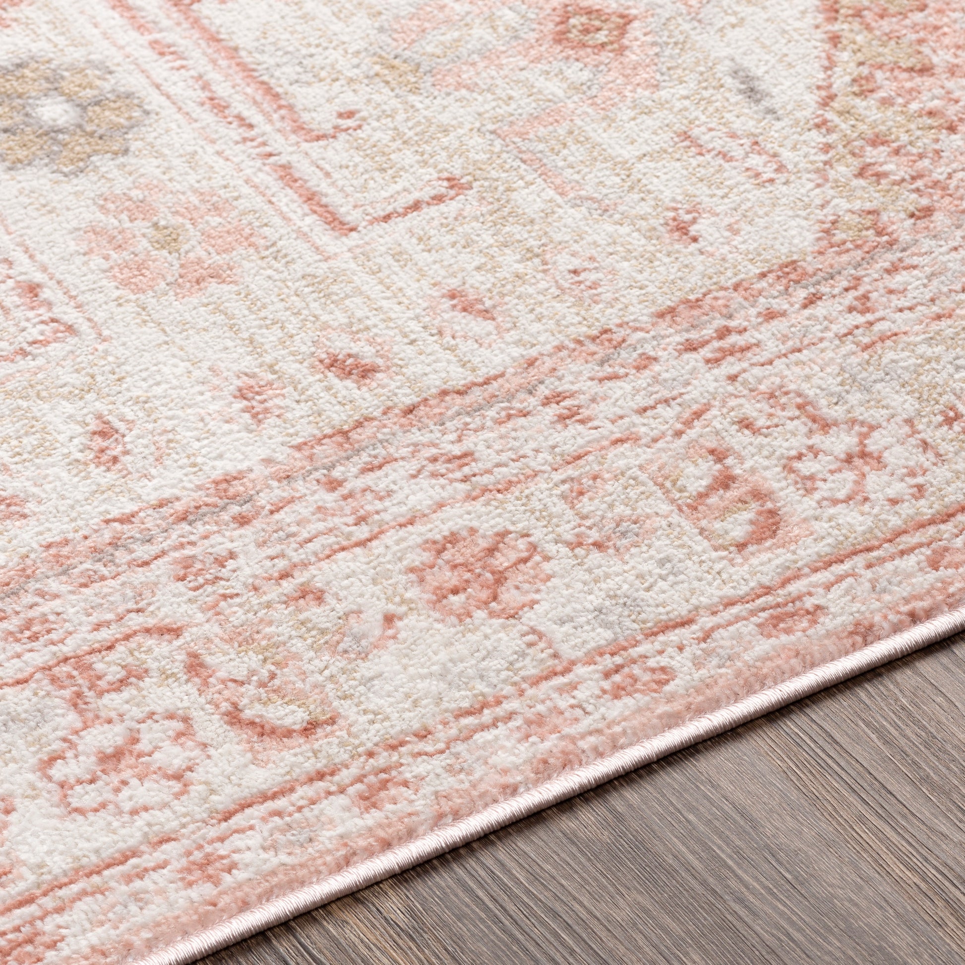 Surya St Tropez Srz-2326 Blush, Rose, Beige, Cream Area Rug