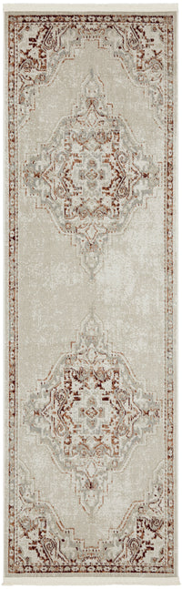 Nourison Carina Cna01 Mocha Silver Area Rug