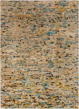 Surya Seda Ssd-2300 Saffron, Camel, Sky Blue, Sage Rugs.