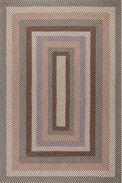 Nuloom Gwyneth Borders Ngw2003H Taupe Area Rug