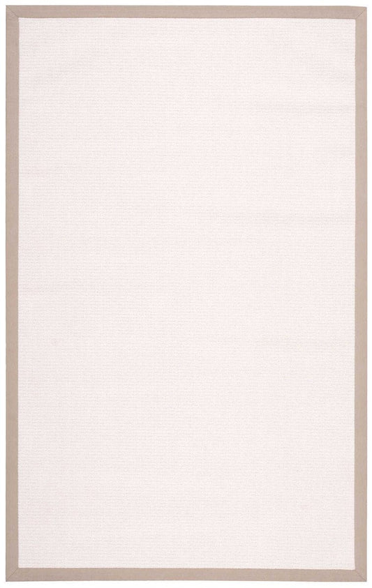 Nourison Sisal Soft Ssf02 Blanc Solid Color Area Rug