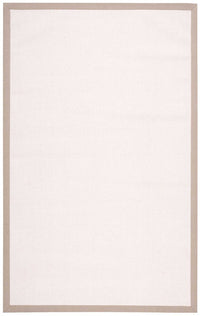 Nourison Sisal Soft Ssf02 Blanc Solid Color Area Rug