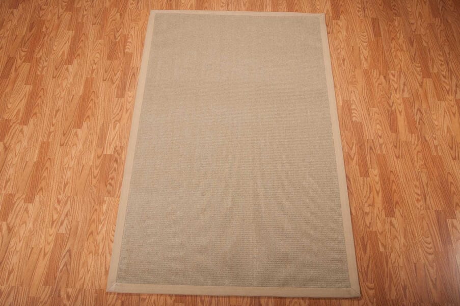 Nourison Sisal Soft Ssf04 Sand Solid Color Area Rug