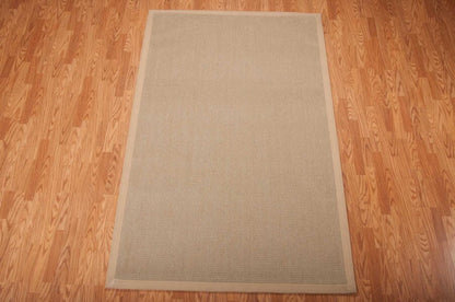 Nourison Sisal Soft Ssf04 Sand Solid Color Area Rug