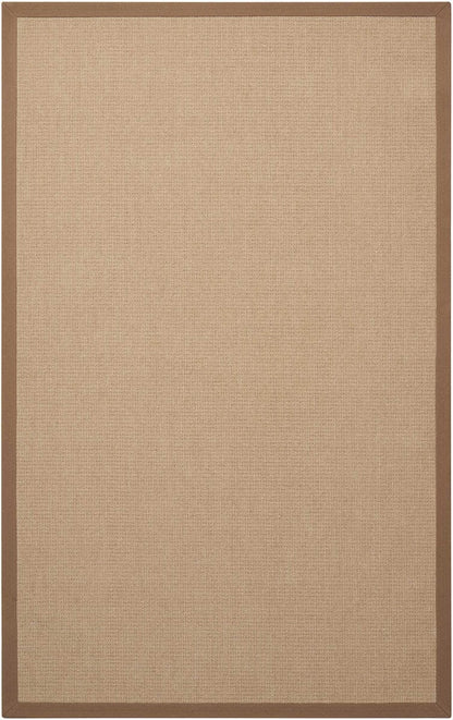 Nourison Sisal Soft Ssf05 Hazelnut Solid Color Area Rug