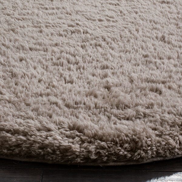 Safavieh Sheep Shag Ssg101A Silver Shag Area Rug