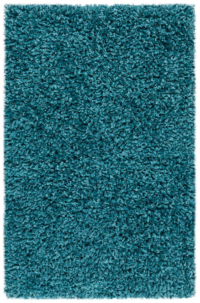 Safavieh Sheep Shag Ssg212M Blue Shag Area Rug