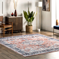 AreaRugs.com Wavaj Nwa1124A Rust Area Rug