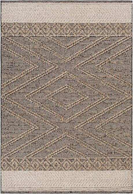 Surya Sarasota Sso-2301 Black, Taupe Rug.