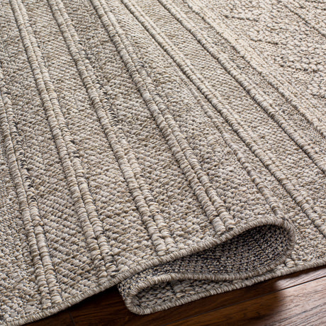 Surya Sarasota Sso-2303 Tan, Black Rug.
