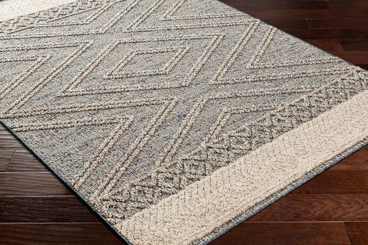 Surya Sarasota Sso-2305 Blue, Taupe Rug.