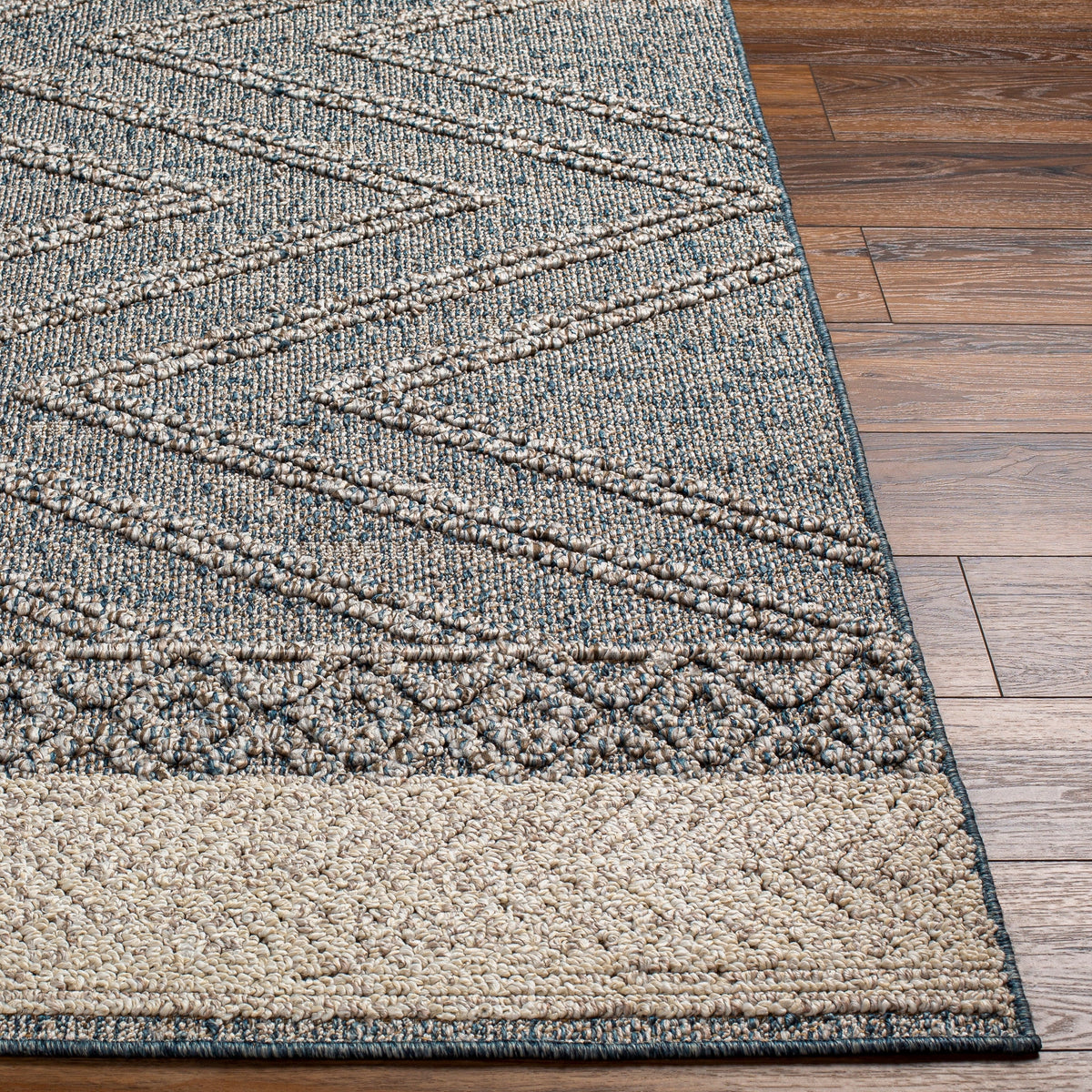 Surya Sarasota Sso-2305 Blue, Taupe Rug.