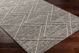 Surya Sarasota Sso-2306 Tan, Black Rug.