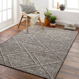 Surya Sarasota Sso-2306 Tan, Black Rug.