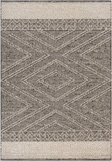 Surya Sarasota Sso-2309 Tan, Black Rug.