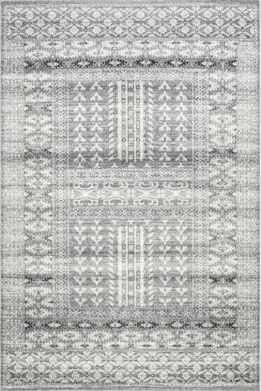 Nuloom Melina Grecian Nme3233B Gray Area Rug