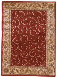 Nourison Somerset st02 Red Area Rug