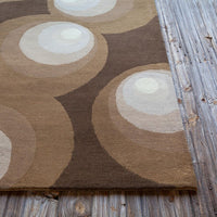 Chandra Stella Ste-52011 Brown Geometric Area Rug