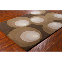 Chandra Stella Ste-52011 Brown Geometric Area Rug