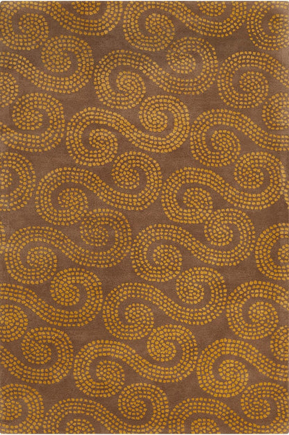 Chandra Stella Ste-52113 Tan Geometric Area Rug