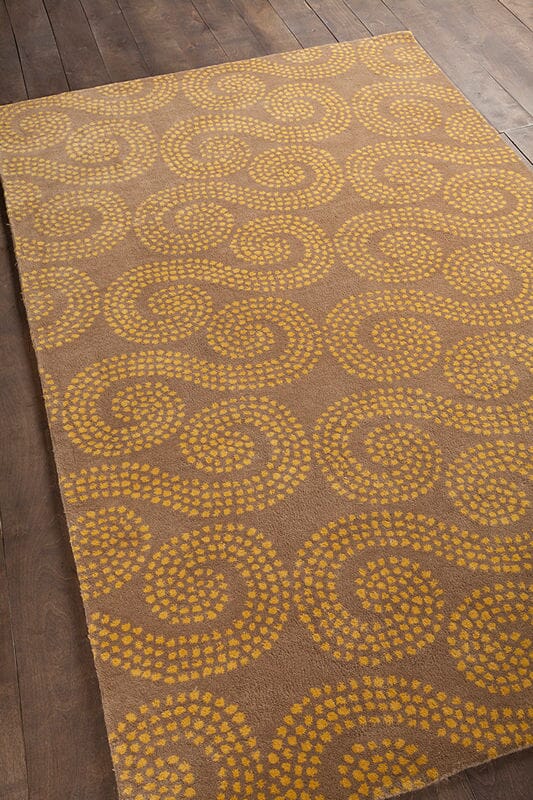 Chandra Stella Ste-52113 Tan Geometric Area Rug