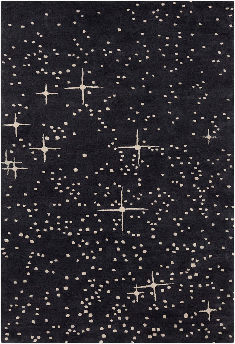 Chandra Stella Ste-52115 Black Kids Area Rug