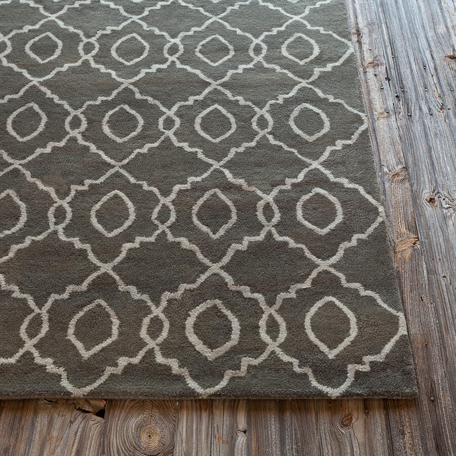 Chandra Stella Ste-52124 Brown Geometric Area Rug