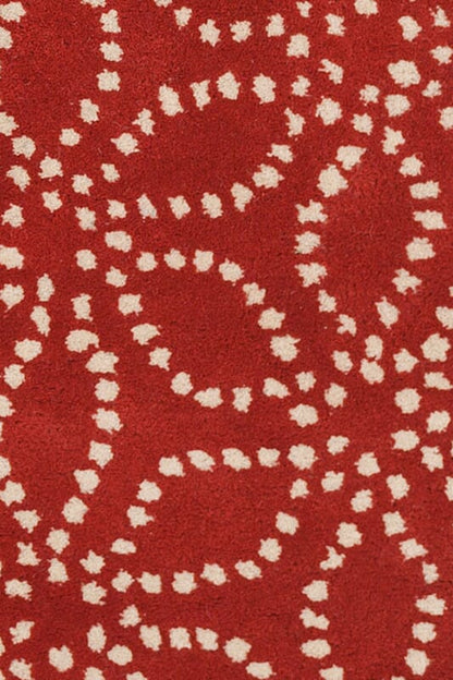 Chandra Stella Ste-52135 Red Geometric Area Rug