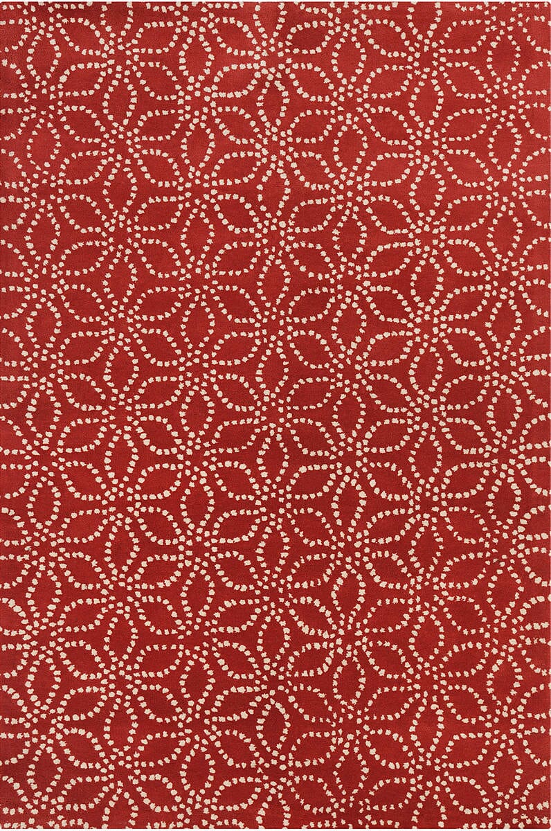 Chandra Stella Ste-52135 Red Geometric Area Rug