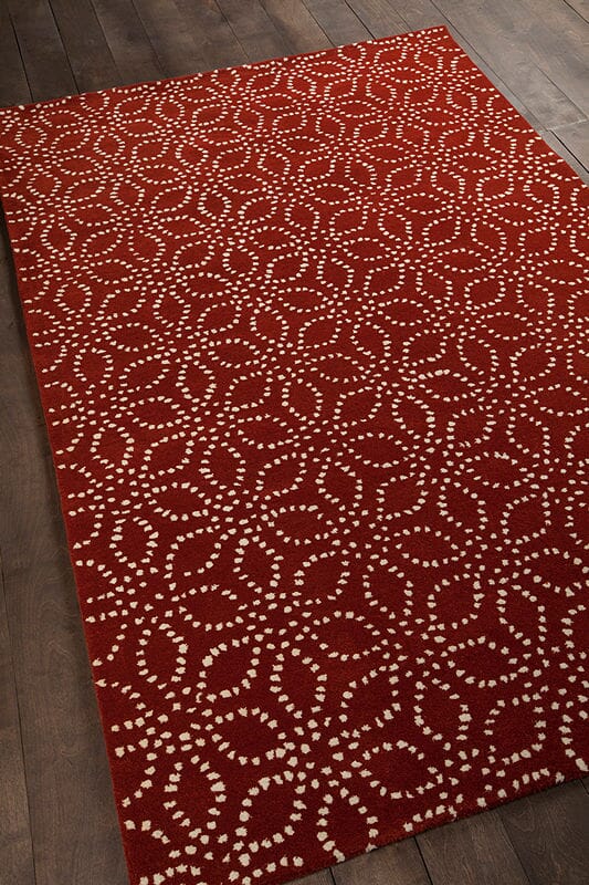 Chandra Stella Ste-52135 Red Geometric Area Rug