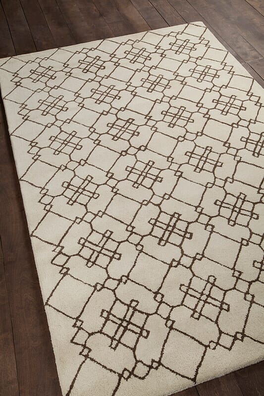 Chandra Stella Ste-52174 Beige Geometric Area Rug