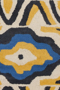 Chandra Stella Ste-52176 Gold Southwestern Area Rug