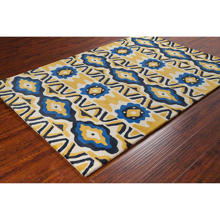 Chandra Stella Ste-52176 Gold Southwestern Area Rug