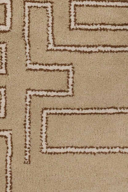 Chandra Stella Ste-52213 Tan Geometric Area Rug