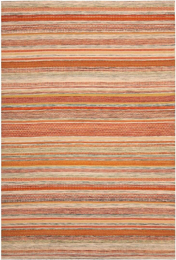 Safavieh Striped Kilim Stk311A Beige Striped Area Rug