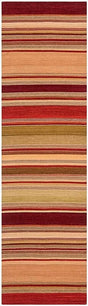Safavieh Striped Kilim Stk313A Red Rugs.