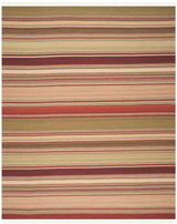 Safavieh Striped Kilim Stk313A Red Rugs.