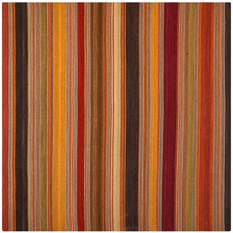 Safavieh Striped Kilim Stk315A Gold Rugs.