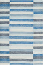 Safavieh Striped Kilim Stk411B Blue Striped Area Rug