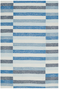 Safavieh Striped Kilim Stk411B Blue Striped Area Rug