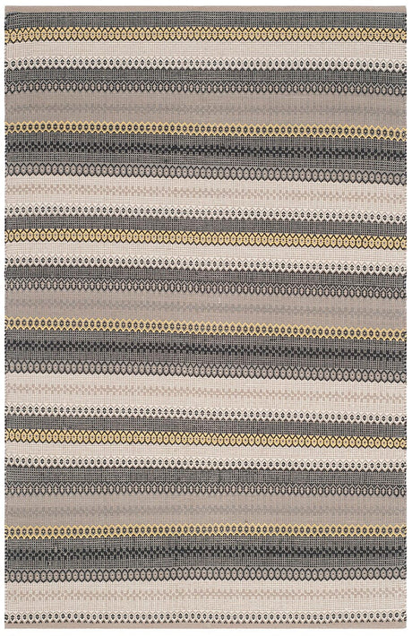 Safavieh Striped Kilim Stk412B Grey Rugs.