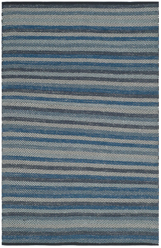 Safavieh Striped Kilim Stk421A Blue Striped Area Rug