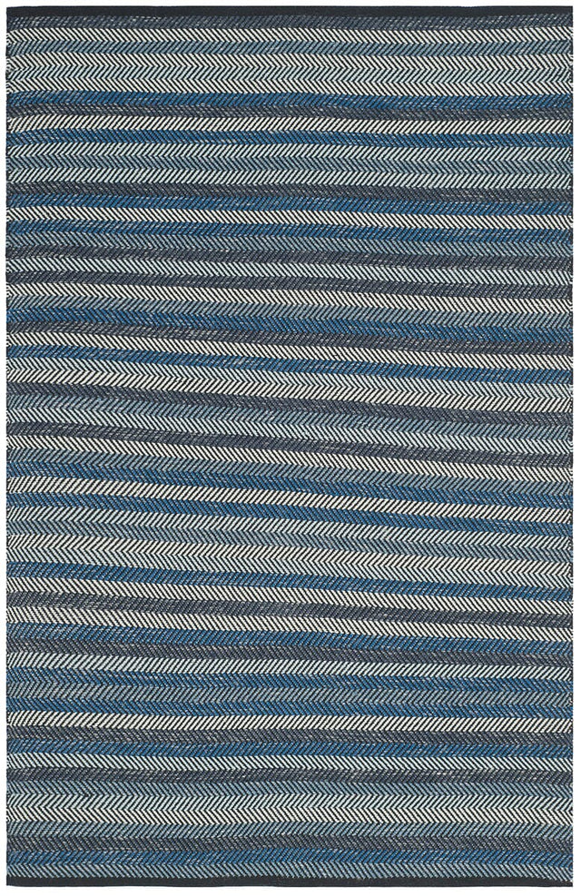 Safavieh Striped Kilim Stk421A Blue Rugs.