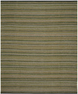 Safavieh Striped Kilim Stk421B Green Rugs.